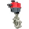 Electric Actuated High Performance Butterfly Valves Lug Style- Multivoltage