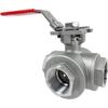 Stainless Steel 3-Way Ball Valves Stainless Steel 3-Way Ball Valves
