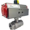 Air Actuated Stainless Ball Valves - Scotch Yoke