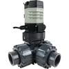 Electric Actuated PVC 3-Way Ball Valves - Compact Electric Actuated PVC 3-Way Ball Valves - Compact