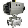 Air Actuated Sanitary Ball Valves - Rack & Pinion Air Actuated Sanitary Ball Valves - Rack & Pinion