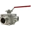 Direct Mount 3-Way Sanitary Ball Valves Direct Mount 3-Way Sanitary Ball Valves