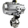 Air Actuated Sanitary Butterfly Valve - All Stainless Air Actuated Sanitary Butterfly Valve - All Stainless
