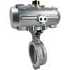 Air Actuated High Performance Butterfly Valves Wafer Style - All Stainless Air Actuated High Performance Butterfly Valves Wafer Style - All Stainless