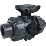 1/2" PVC Ball Valve - EPDM/Teflon Seals