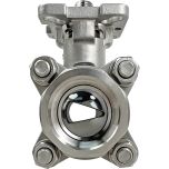 1" V-Port Ball Valve - 30&deg