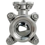 1-1/4" V-Port Ball Valve - 30&deg