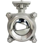 3" V-Port Ball Valve - 30&deg