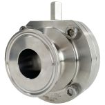 1" Sanitary Butterfly Valve, Tri-Clamp, Bare Stem