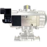 Direct Mount Stainless Steel Solenoid Valve 24 VDC