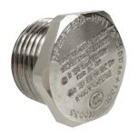1/2" NPT Plug for 5818 Series Explosion Proof Actuators