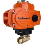 3/4" Explosion Proof Brass Ball Valve 24 VDC
