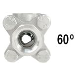 60&deg; 1/4" V-Port