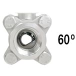 60&deg; 3/4" V-Port