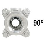90&deg; 1" V-Port