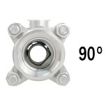 90&deg; 1-1/4" V-Port