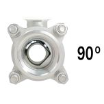 90&deg; 1-1/2" V-Port