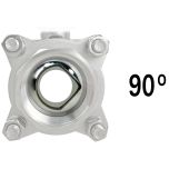 90&deg; 2" V-Port