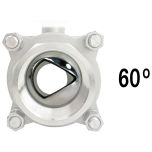 60&deg; 3" V-Port