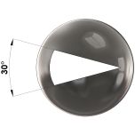 1 1/2" 30&deg V-Port Ball