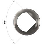 1 1/2" 90&deg V-Port Ball