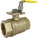1-1/4" NPT Brass Ball Valve - Direct Mount