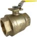 2-1/2" NPT Brass Ball Valve - Direct Mount