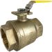 3" NPT Brass Ball Valve - Direct Mount