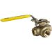 1/2" 3-Way Brass Ball Valve T-Full Port