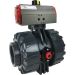 3" Air Actuated PVC Ball Valve - Double Acting- Scotch Yoke