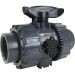 1-1/2" PVC Ball Valve - EPDM/Teflon Seals