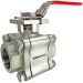 1-1/2" High Pressure Stainless Ball Valve - Direct Mount