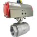 2" Air Actuated Stainless Ball Valve - Double Acting Scotch Yoke