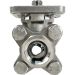 1/4" V-Port Ball Valve - 60Â°
