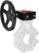 Gear Operator Handwheel 3-4" PVC Butterfly