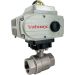 1-1/2" Electric Actuated Stainless Ball Valve 110 VAC