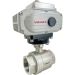 2-1/2" Electric Actuated Stainless Ball Valve 110 VAC