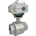 4" Electric Actuated Stainless Ball Valve 110 VAC