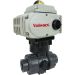 1" Electric Actuated PVC Ball Valve 110 VAC