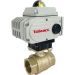 1-1/2" Electric Actuated Brass Ball Valve 24 VDC