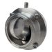 3" Sanitary Butterfly Valve, Tri-Clamp, Bare Stem