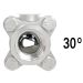 30&deg; 3/4" V-Port