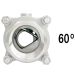 60&deg; 3" V-Port