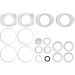 2" Sanitary Ball Valve Seal Kit, 3 Way L-Port, Cavity Filled