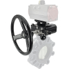 Declutchable Manual Override Gear Operator, 22 x 79mm Shaft