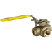 3/4" 3-Way Brass Ball Valve T-Full Port
