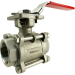 1-1/2" 3-Piece Stainless Ball Valve - Direct Mount