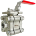 3/8" High Pressure Stainless Ball Valve - Direct Mount