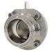 2" Sanitary Butterfly Valve, Tri-Clamp, Bare Stem