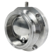 4" Sanitary Butterfly Valve, Tri-Clamp, Bare Stem